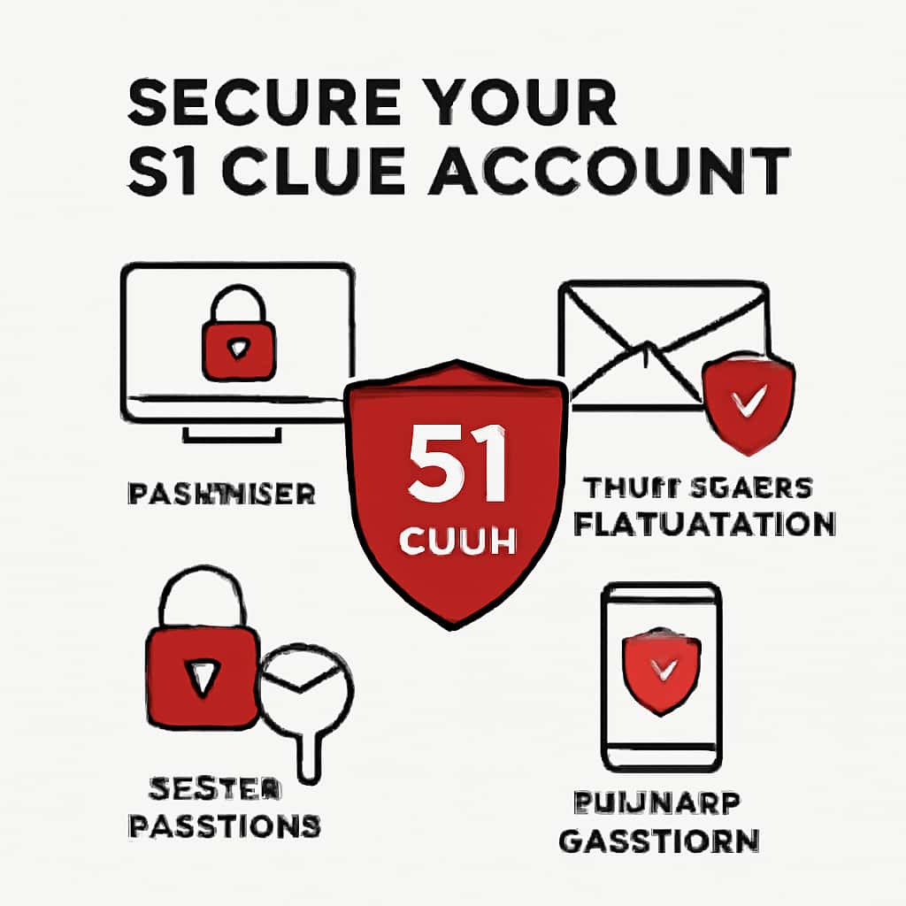 A diagram demonstrating the steps to secure a 51 Club account.