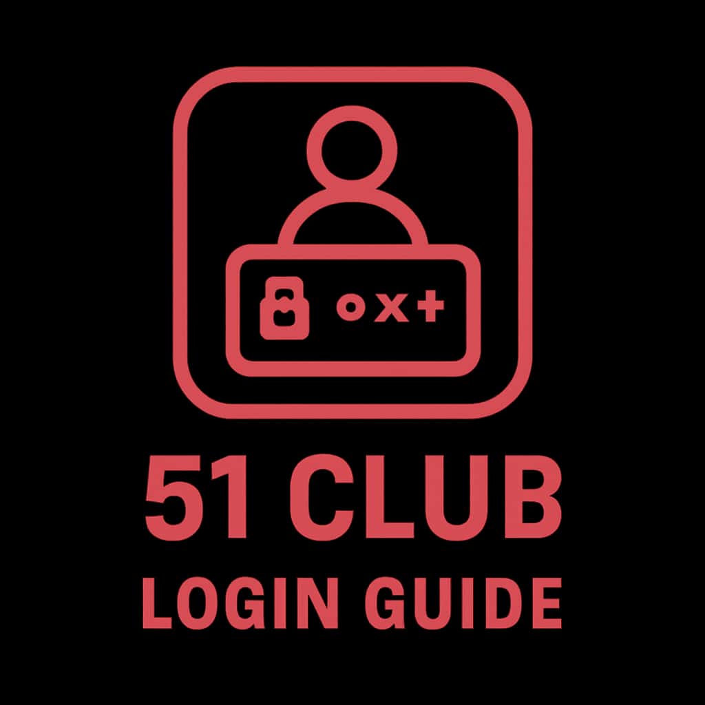An icon representing the 51 Club Login Guide.