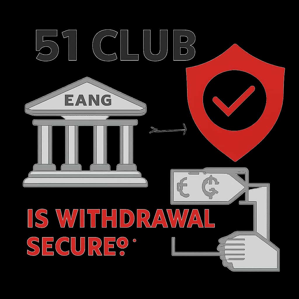 An educational diagram about 51 Club withdrawal security.