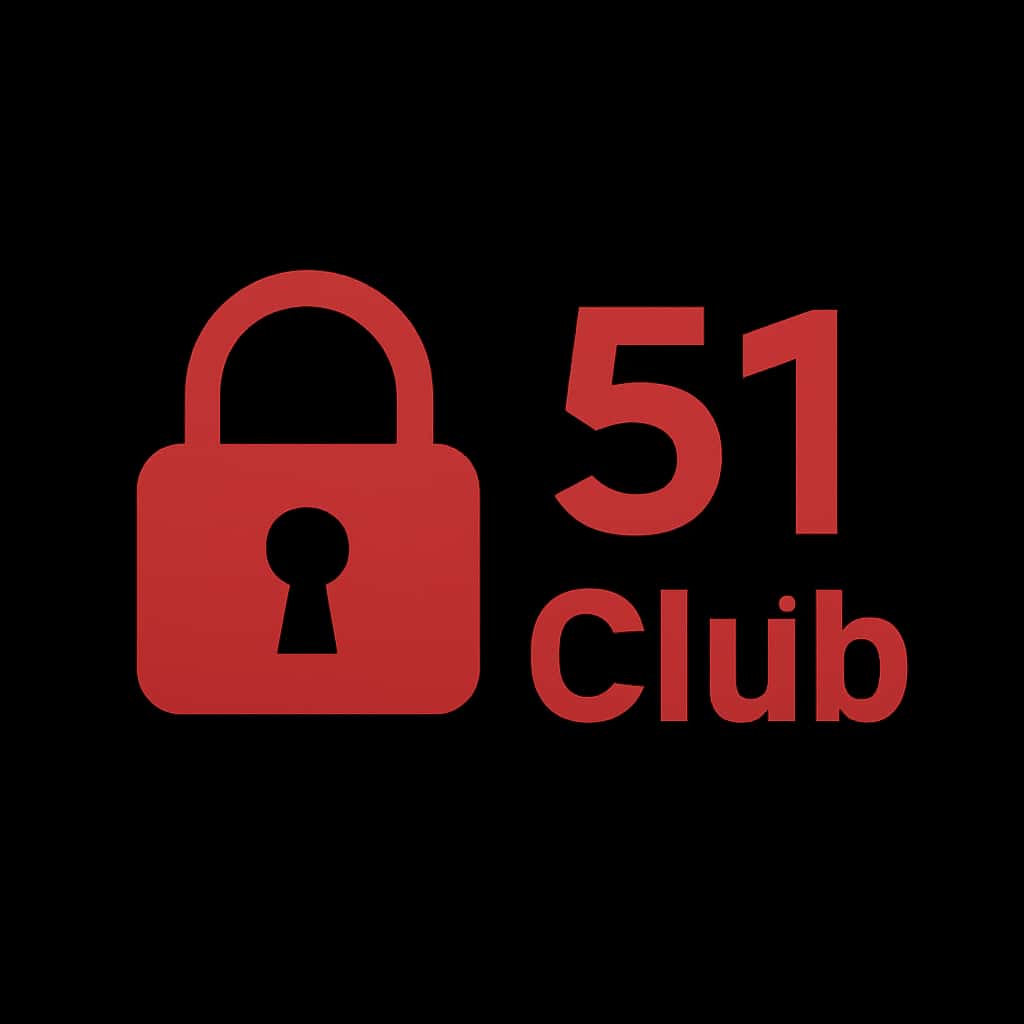 An icon illustrating account security for '51 Club'.