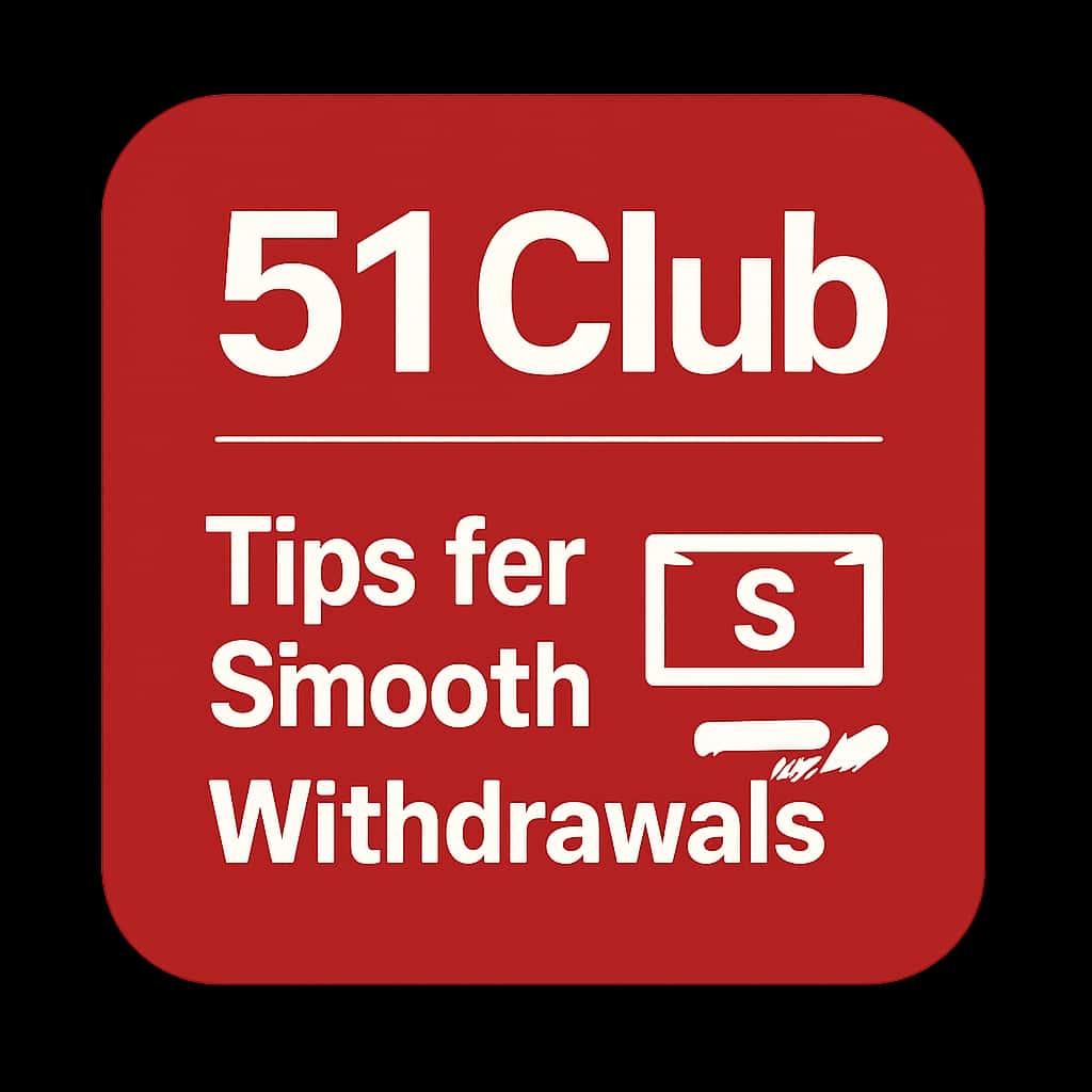 An icon representing a guide for smooth withdrawals from 51 Club.